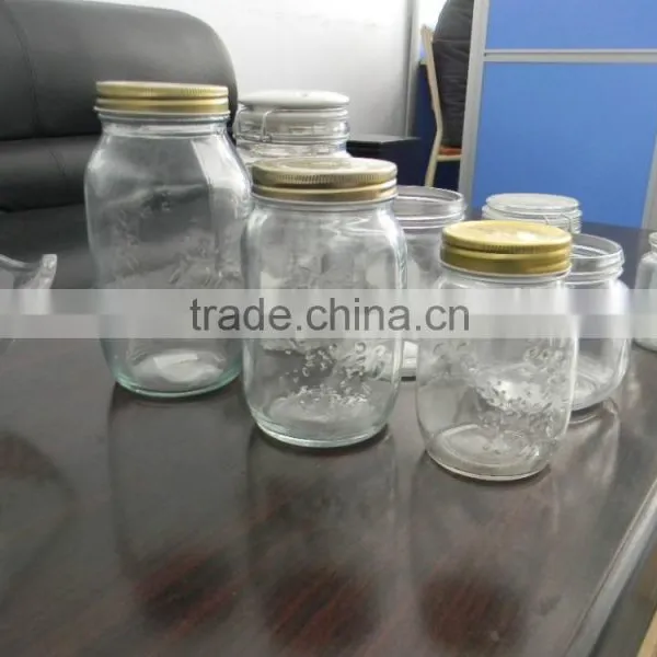 Hot Sale Clear 1L Glass Bottle With Metal Lid photo-6