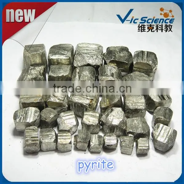 High Density Without Angle Dodecahedron Iron Pyrite Ore Fools Gold Samples for Sale photo-4