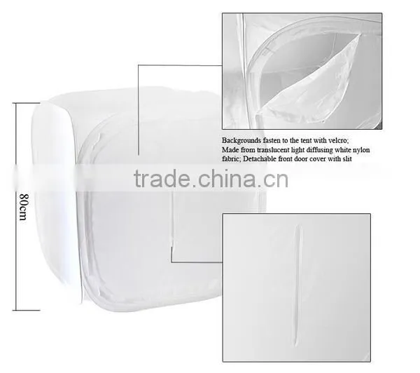 Professional Photo Studio Shooting Softbox Photo Round Tent 80cm Protable Light Tent photo-4