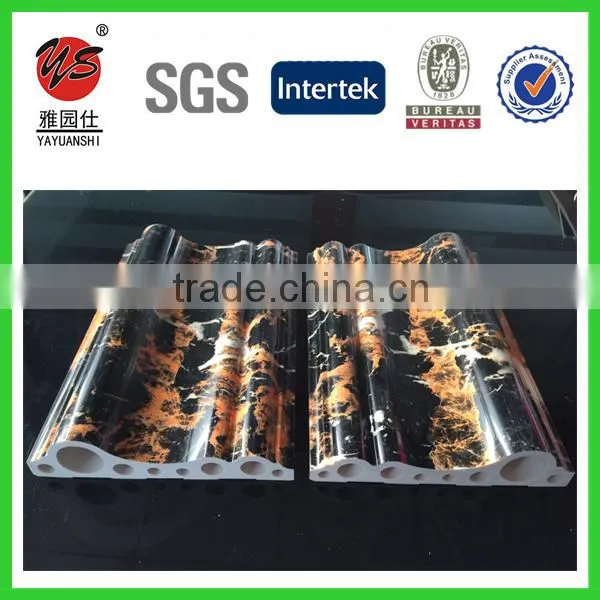 15cm Pvc Moulding Profile for uv Panel or 3D Leather Panel photo-4