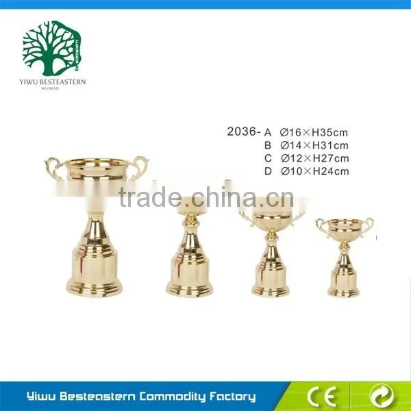 Football Metal Trophy, Trophy Cup Silver Color, Metal Trophies