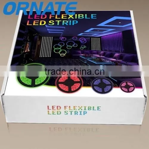 Wholesale 5m 5050 Waterproof LED Strip RGB IP65 Led Light DC12V 60LEDs/M Outdoor Lighting Ribbon Tape photo-3