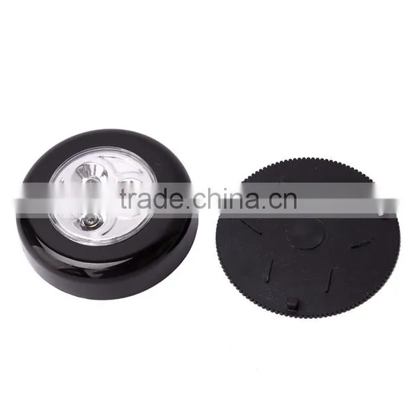 Free Sample Mini Cordless 3 LED Powered Stick LED Touch Lamp Touch Light Black photo-5