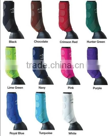 Various Colour and Printed Neoprene Horse Boots photo-2