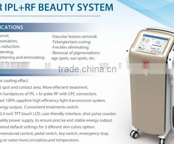 IPL for Wrinkle Reduction and Skin Rejuvenation and Hair Removal Beauty System photo-2