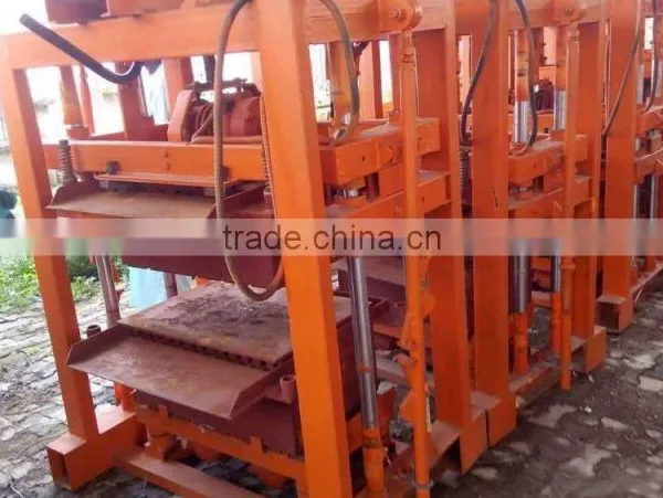 German Technology QTJ4-40B Hydraform Concrete Clay Block Making Machines Small Scale Industries China Product photo-3