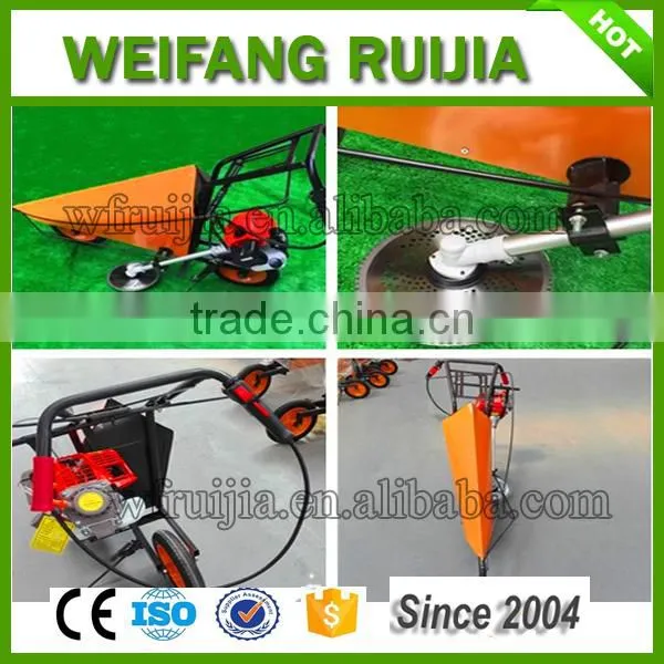 Shandong Hand Push Gasoline Mini Soybean Harvester, Soybean Cutter photo-4