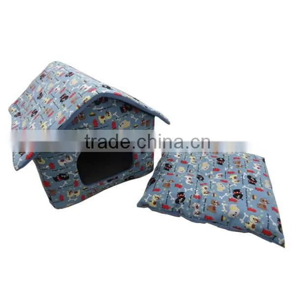 Fashion Novelty Dog House Pet Bed photo-4