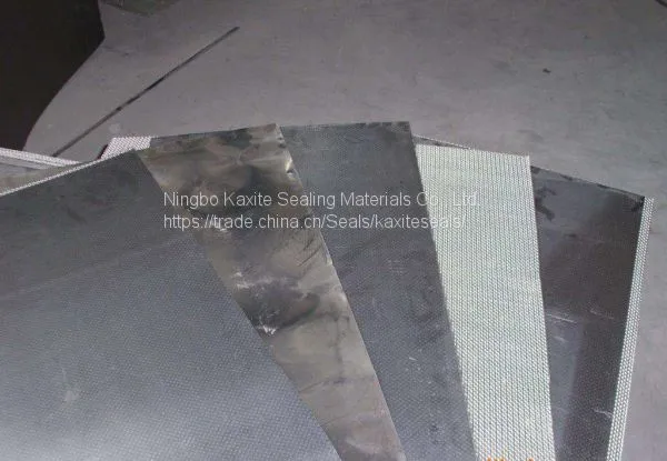 Graphite Sheet Reinforced With Tanged Metal