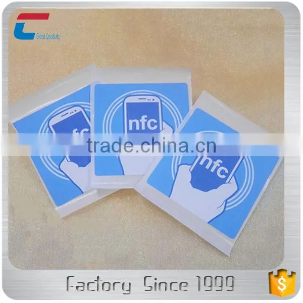Low Cost Coated Paper Disposable Rfid Tag 13.56mhz Nfc Label photo-2