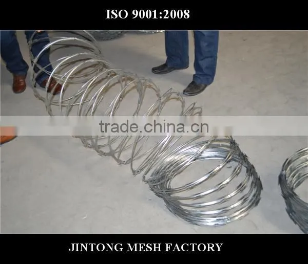 Concertina Razor Reinforced Barbed Tape /Concertina Circle Wire Fencing photo-2