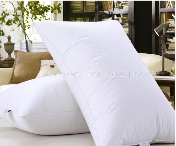 Customized Sizes Down Pillow in Knife Stitched/Inseam for Elegant