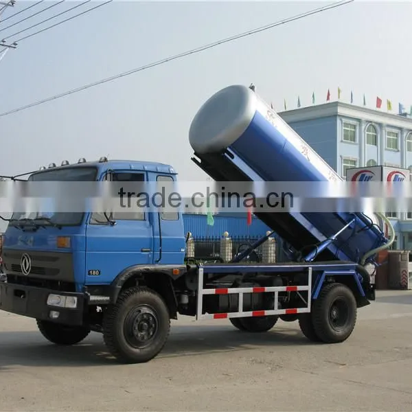 4x2 6m3 Rhd Vacuum Pump Suction Sewage photo-2