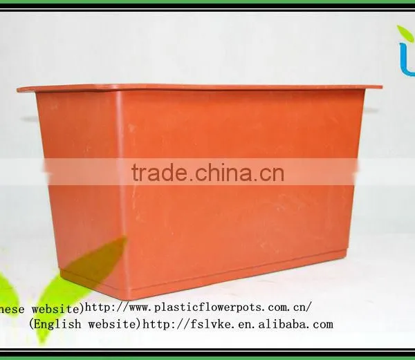 High Quality Plastic Balcony Flower Pots Wholesale photo-2