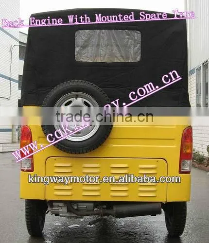 No Mixing Engine Oil,150cc Gasonline Fuel Bajaj Passenger Tricycle photo-3