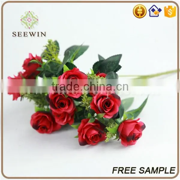 Wholesale Rose Bouquet Artificial Flowers Wedding photo-6