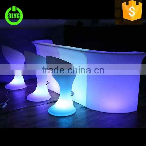 LED Mood Furniture / Bar Table and Chair Set / Club Table and Chair photo-4