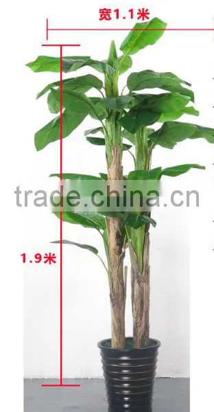 Indoor Artificial Banana Tree Bonsai Potted Plants for Sale photo-5