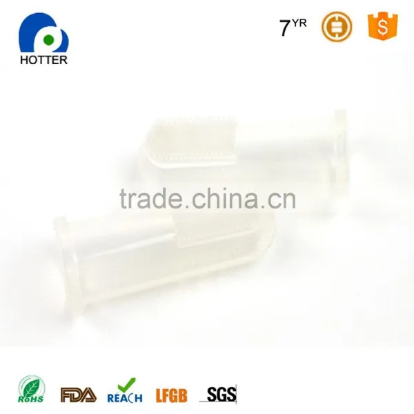 High Quality FDA Cheap Baby/Infant Finger Toothbrush photo-2