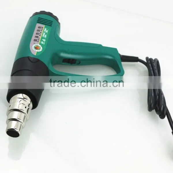 BERRYLION Industrial Grade 2000w LCD Digital Adjustable Hot Air Gun for Sale photo-3
