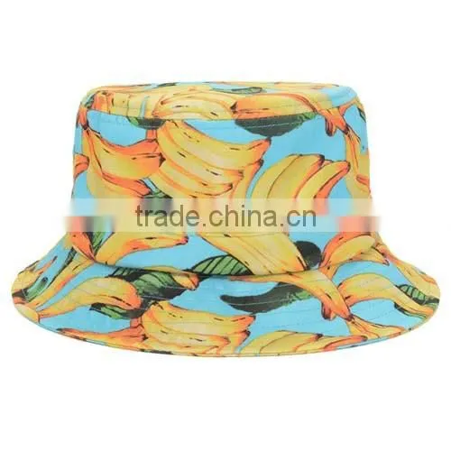 Custom Italy Print Pattern Short Brim Bucket Hat photo-3
