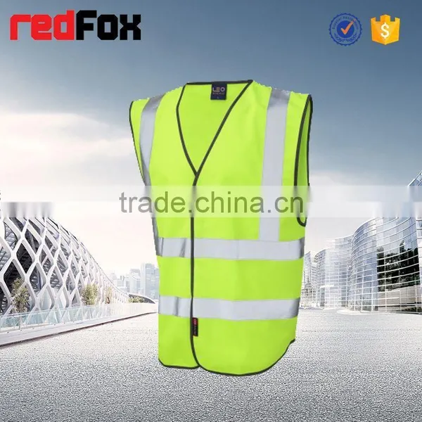 With Pocket High Visibility Reflective el Safety Vest photo-2