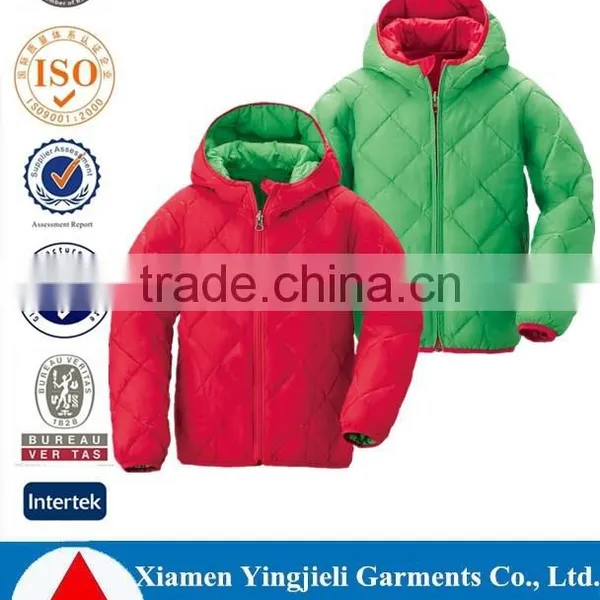 2016 New Design High Quality Custom Kids Padded Jacket For Winters photo-5