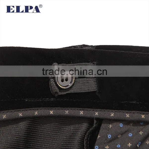 ELPA NXB0027 Three Pieces Boy Suits Black Wholesale Velvet Fabric Kids Tuxedo Suits photo-4