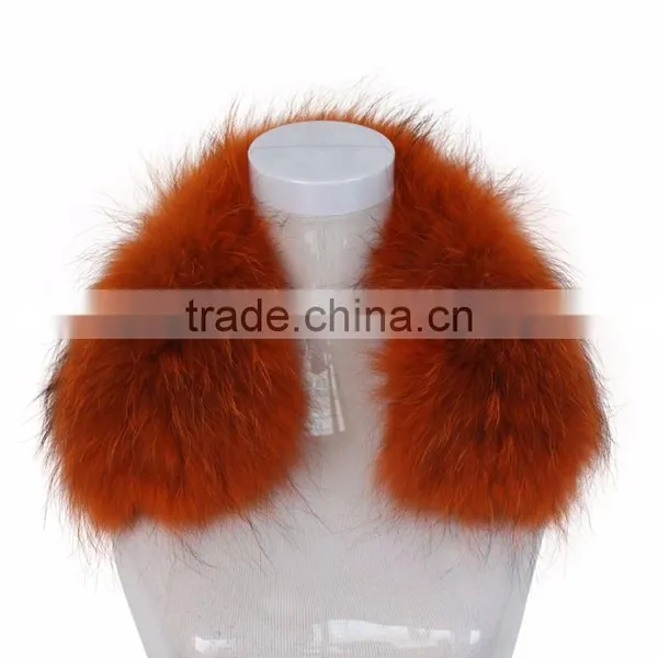 Myfur Dark Purple Raccoon Fur Collar Detachable Parka Trimmed photo-5