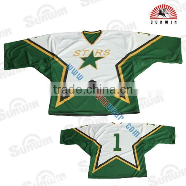 Two Side High Quality Ice Hockey Wear Fully Sublimation Custom Ice Hockey Jersey photo-4