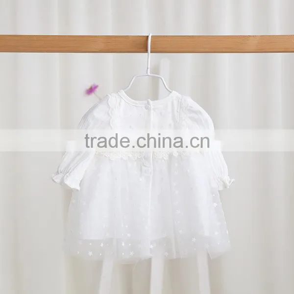 Wholesale Pure Color Sweet Style Tutu Newborn Baby Dress photo-4