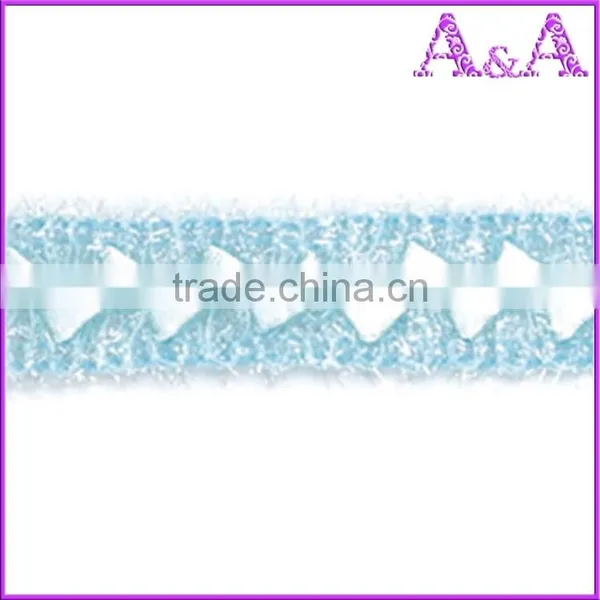 China Wholesale 7.2cm Embroidered Black and White Net Lace Trim Ribbon Sewing Decor photo-2