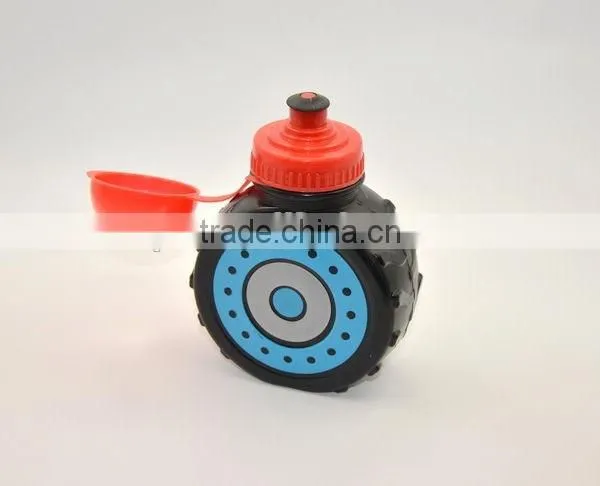 400ml Creative Tire Shape Advertising Sports Bottle /sipper Drinking Cup photo-2
