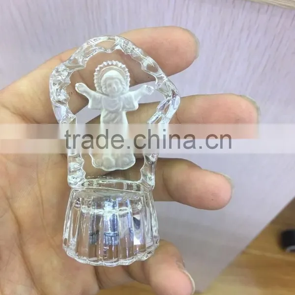 Wholesale Glitta Fashion Wedding Gifts for Guests Christianity Jesus Christian Crystal Gift Wedding Favors JC-CC-01 photo-5