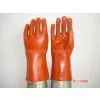 Supply Red PVC Coated Gloves Intelrock Liner 35cm photo-2