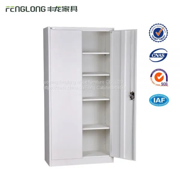 Luoyang Fenglong Factory Direct Sale 2 Sliding Door Industrial Metal Mobile Storage Cabinet photo-2