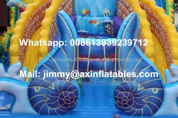Factory Price 0.55MM PVC Outdoor Inflatable Play Equipments,Giant Children Inflatable Jumping Bouncer For Sale photo-4