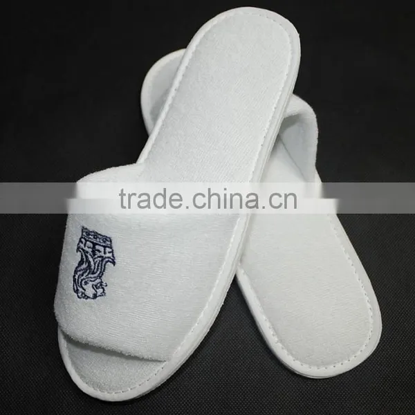 Hotel Bathroom Open Toe Mens Spa Slippers Wholesale photo-3