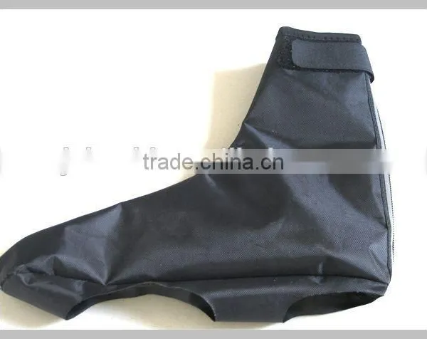 Cycling Overshoes Review Waterproof Reflective Cycling Booties Overshoes Neoprene and PU photo-3