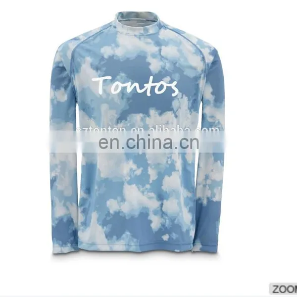 Make You Own Wholesale Sportswear Fishing Shirts photo-3