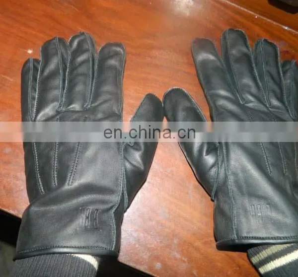 Men Leather Driving Gloves photo-4