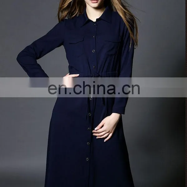 2016 New Design Fashion Shirt Dress From Chinese Manufacturer photo-3