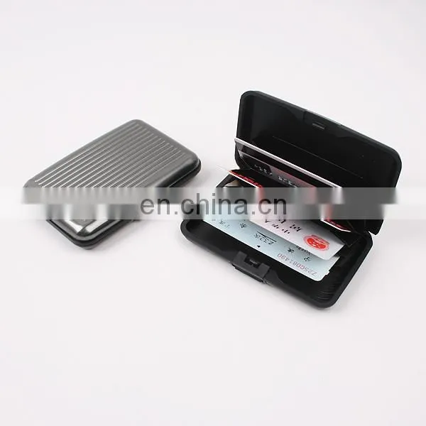 Licheng BXK06 Aluminum Credit Card Holder, Custom Metal Business Card Case