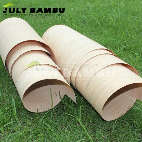 0.4mm 0.5mm Bamboo Veneer Sheets Use for Door Skin, FSC Bamboo Wood Veneer photo-4