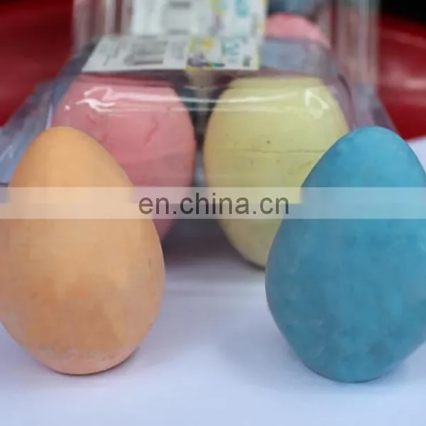 Egg Shape Chalk Non-toxic Chalk Eco-friendly Children Chalk photo-2