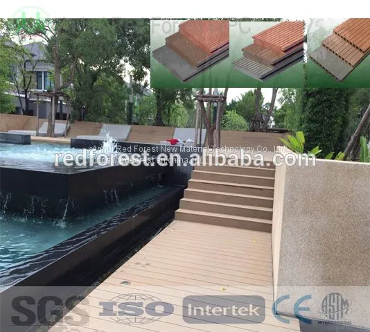 Outside Composite Timber Hollow Decking photo-2