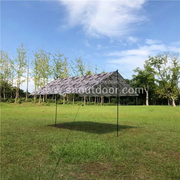 Sun Shelter Camouflage Waterproof SNTM008 Anti UV Camping Hammock Rain Fly Hiking Tarp photo-3
