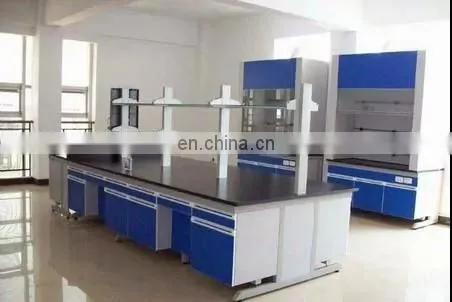 CE School Furniture Lab Island Table Bench With Sink and Reagent Shelf photo-5