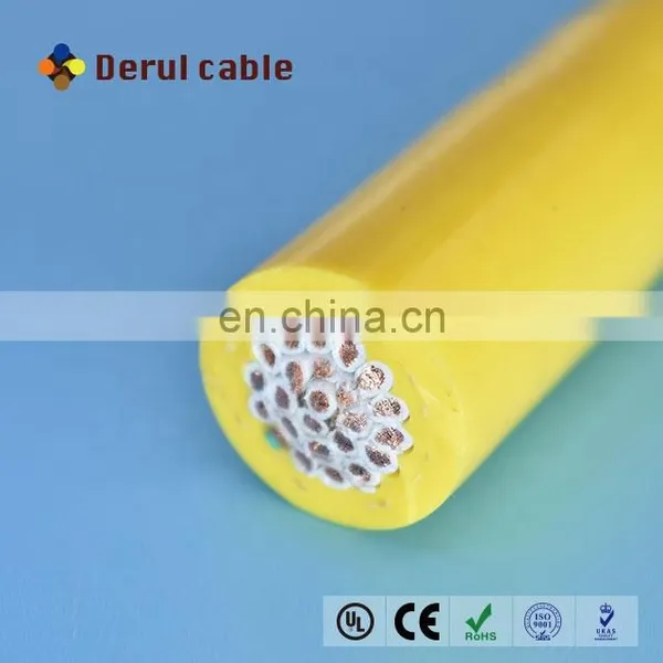 Double-pass Jacket Torsion Resistant 24 Cores Power Drum Reeling Cable photo-2