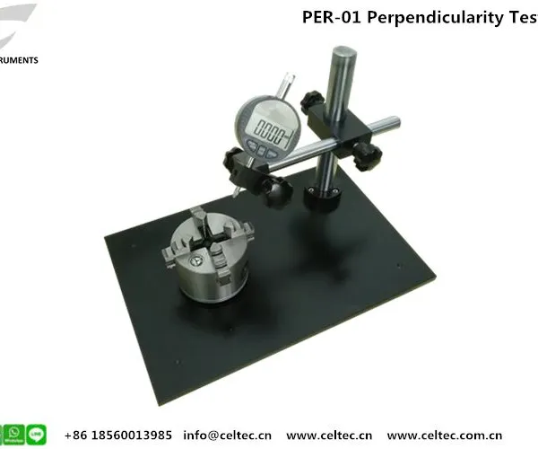 Bottle Coaxial Deviation Tester PET Bottle Perpendicularity Tester